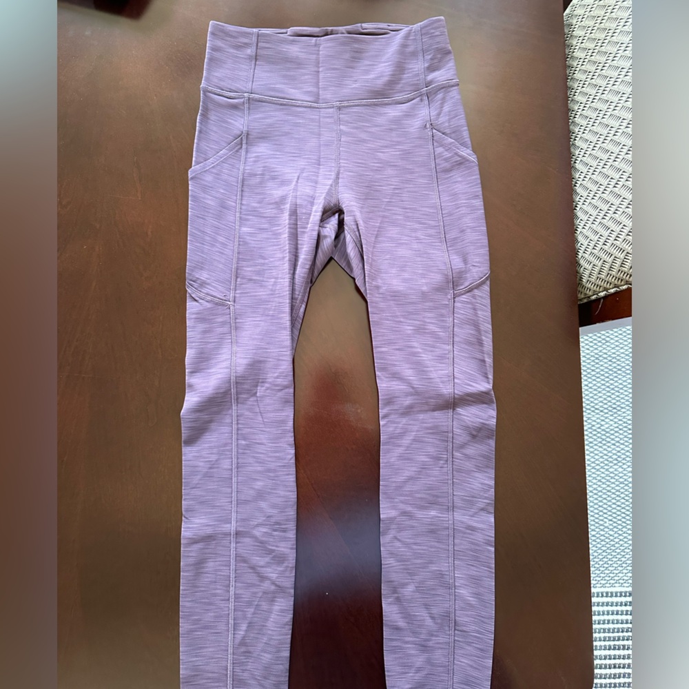 Lululemon invigorate high rise legging with pockets